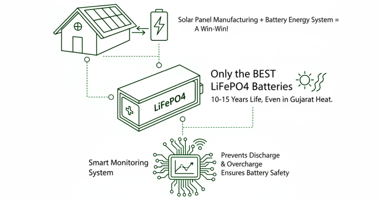 battery storage for factories in india