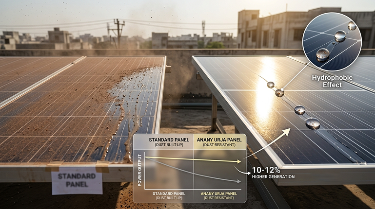 Natural protection against dust – built‑in, not bolt‑on