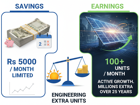 Savings vs Earnings