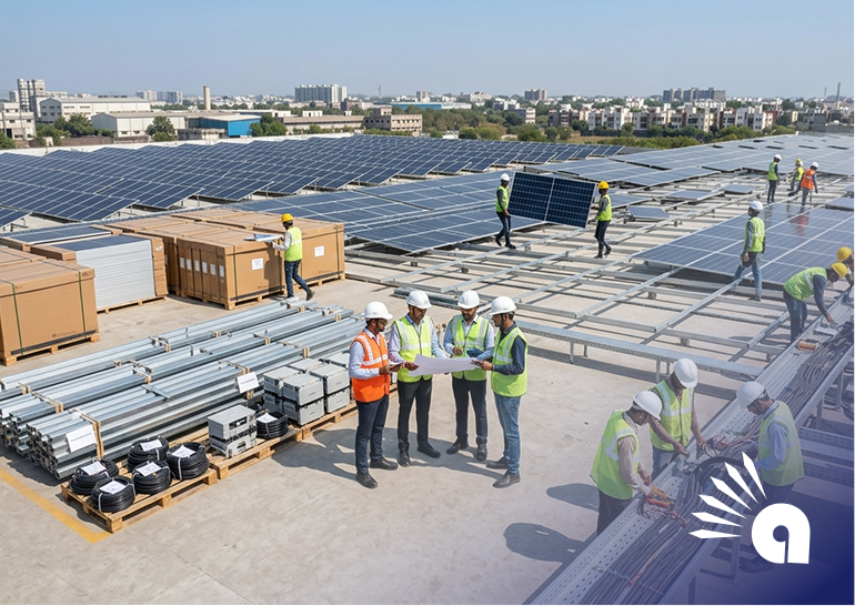 Inside a Solar EPC Project How Engineering, Procurement, and Construction Work Together for Efficient Solar Plants-1