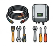 Cable quality and inverter sizing.