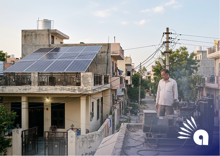 Solar vs Diesel Generator Which One Actually Saves More During Power Cuts-main