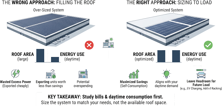 Sizing by Roof Area Instead of Load